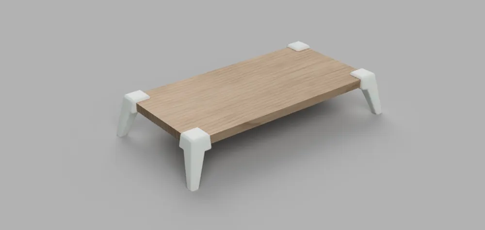 Print Minis Riser Parametric Monitor Riser – Minimalist Edition - Free 3D Print Model ...