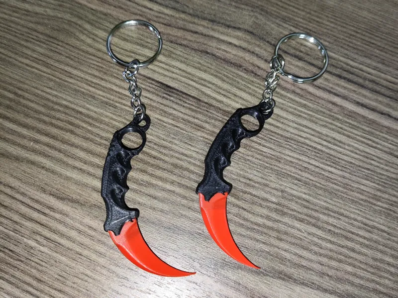 llavero mini Karambit CS2