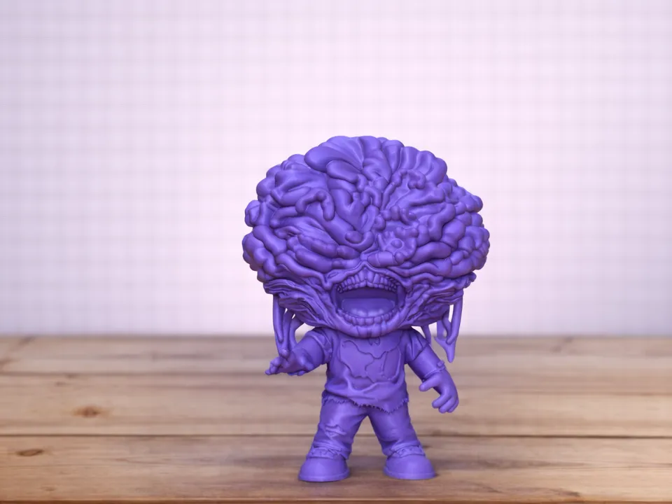 The Last of Us Clicker Chibi Figure - Free 3D Print Model - MakerWorld