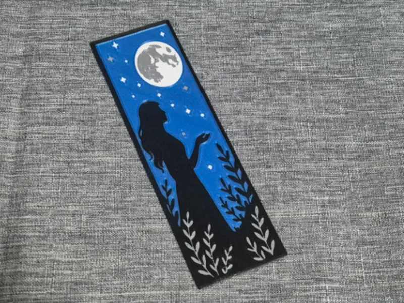 Lesezeichen Moonlight Lady Fantasy MondLicht