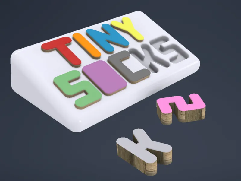 Tiny Socks Left Side