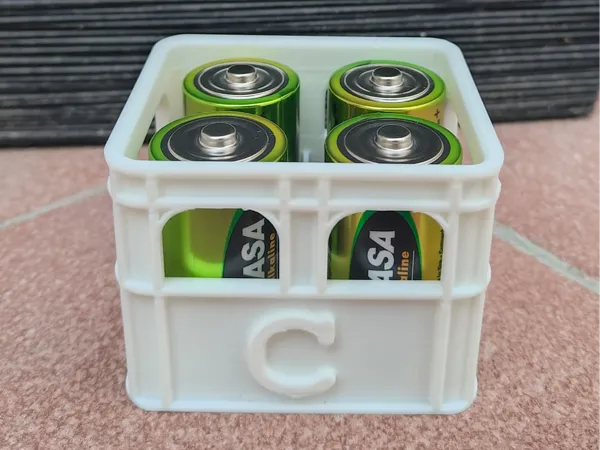 Caisse de bière empilable - support 4 piles type C