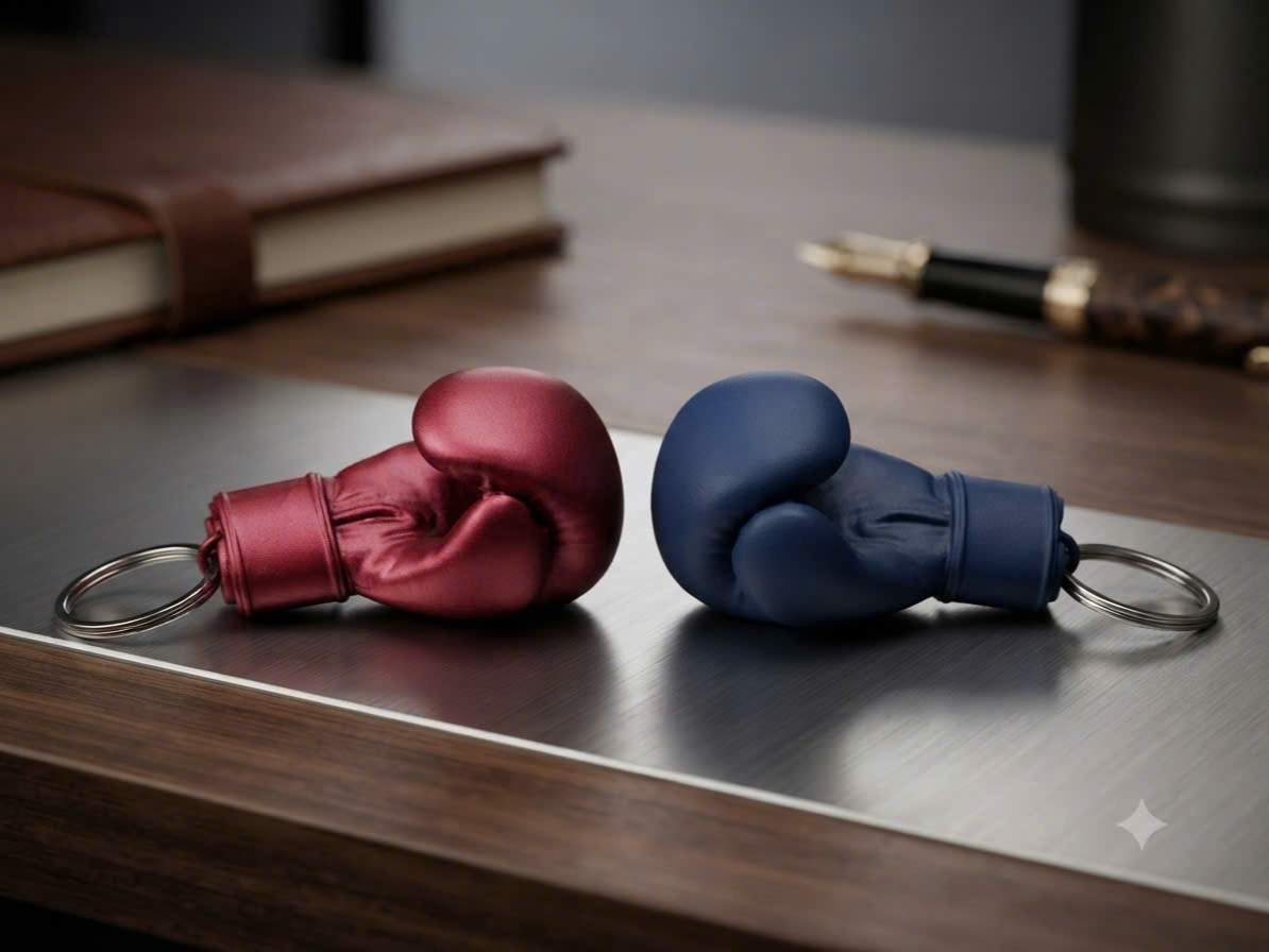 Mini Boxing Glove Keychain - 1