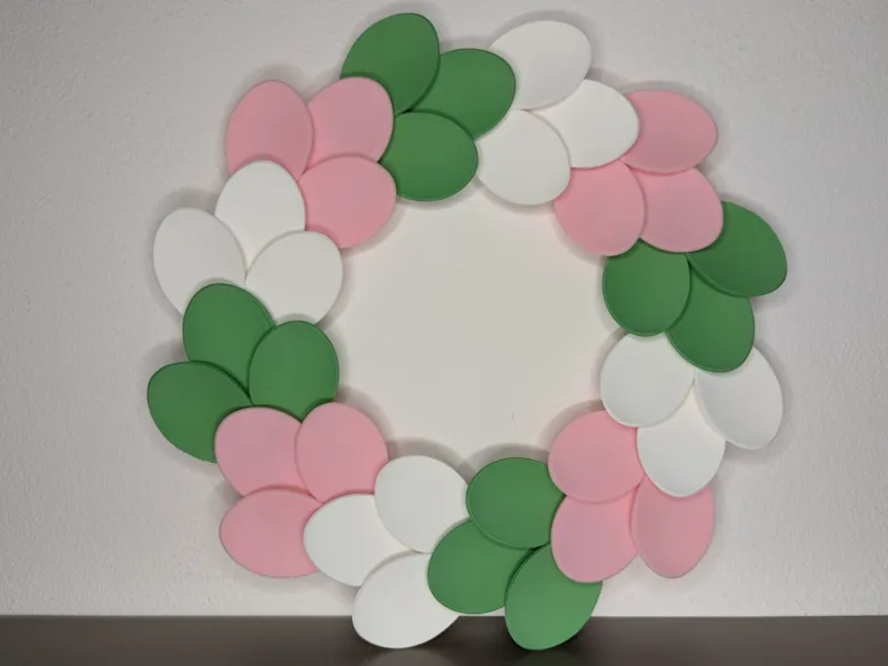 Spring Leaf Wreath