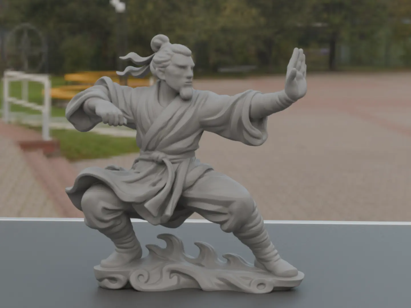 National Style Sculpture -- Wuxia 3 by liupeiyty MakerWorld: Download ...
