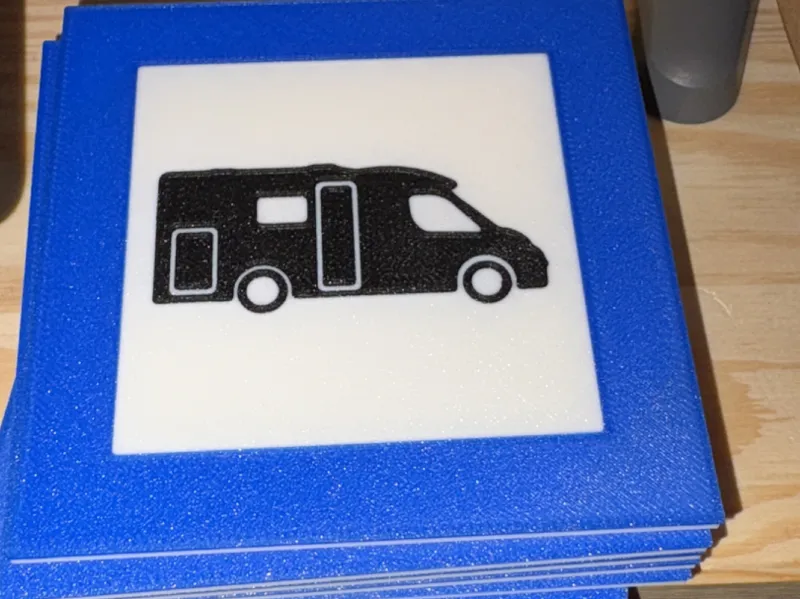 Untersetzer Wohnmobil