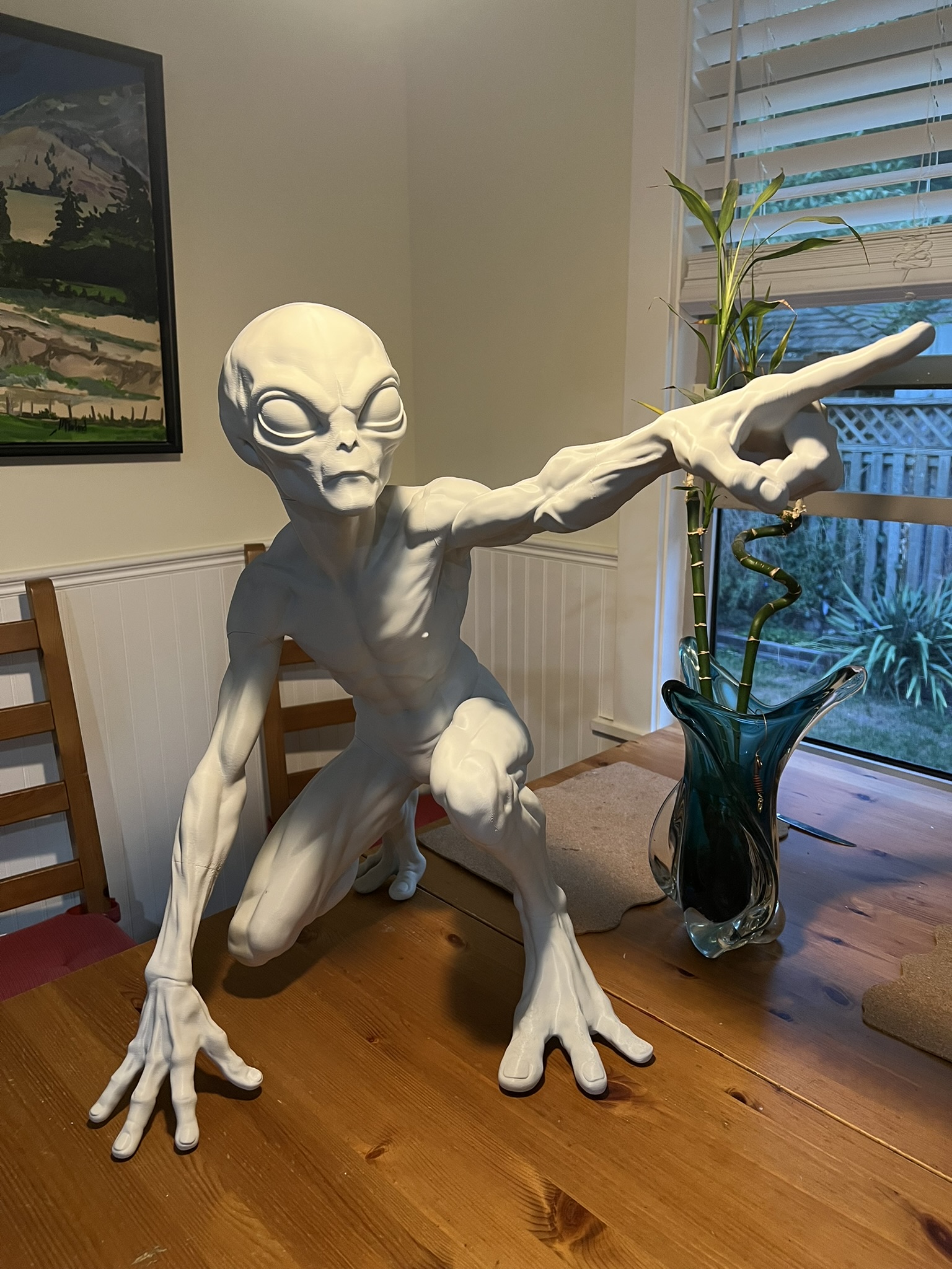 Alien Scout - LIFE SIZE PRINT - 1