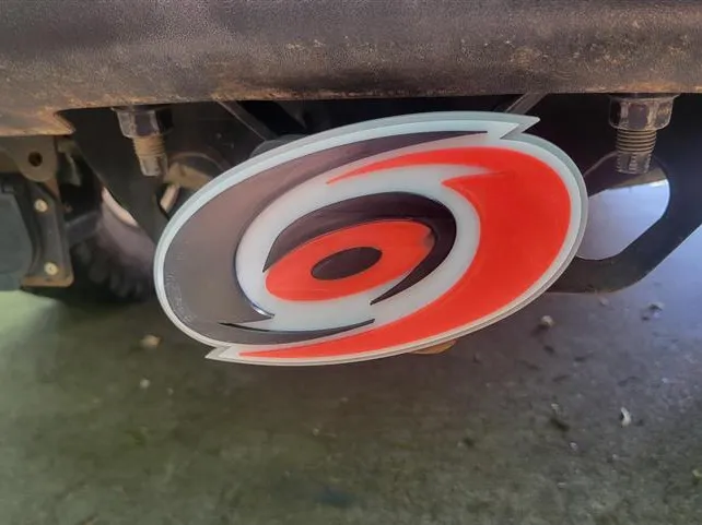 Carolina Hurricanes Tow Hitch Cover