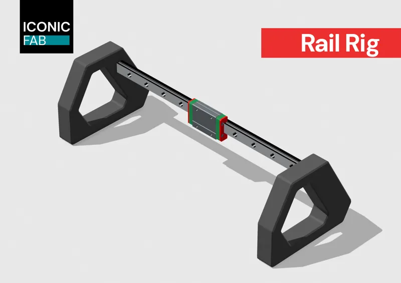 Rail Rig — helper stand for 3D printer toolheads