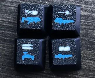 Helldivers 2 Stratagem Keycaps