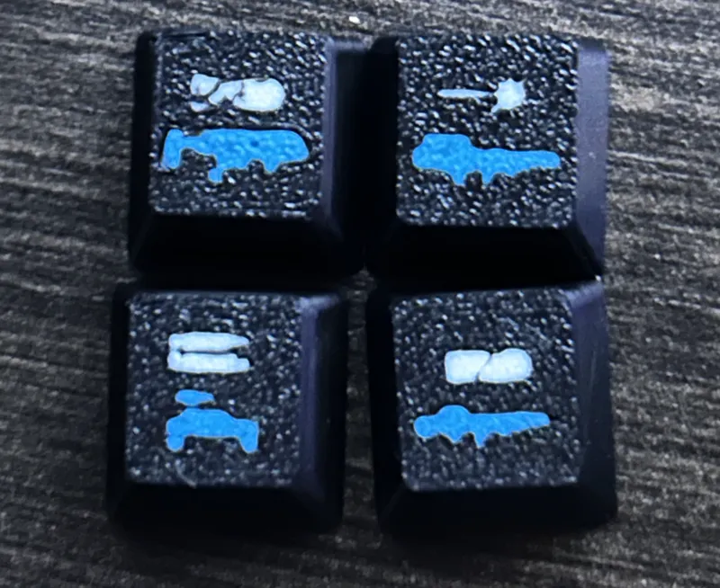 Helldivers 2 Stratagem Keycaps
