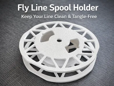 Fly Line Spool Holder