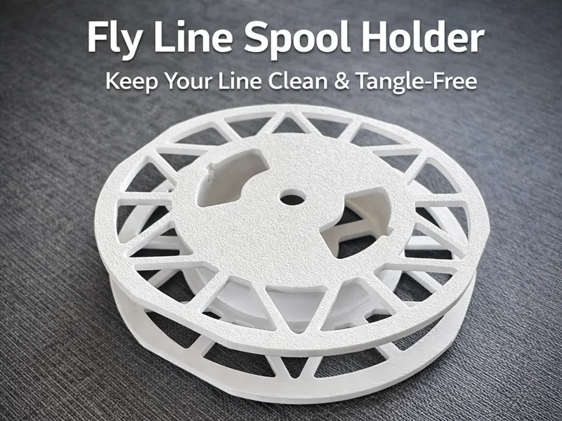 Fly Line Spool Holder