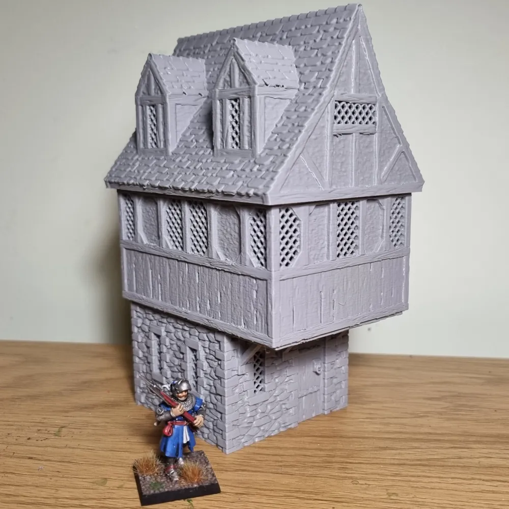 Modular Medieval Town VOL 2 by Grad90 MakerWorld: Download Free 3D Models