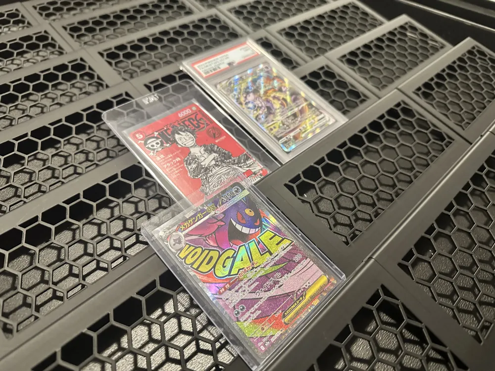 TCG Card Display Risers for Zion Display Case - Free 3D Print Model ...