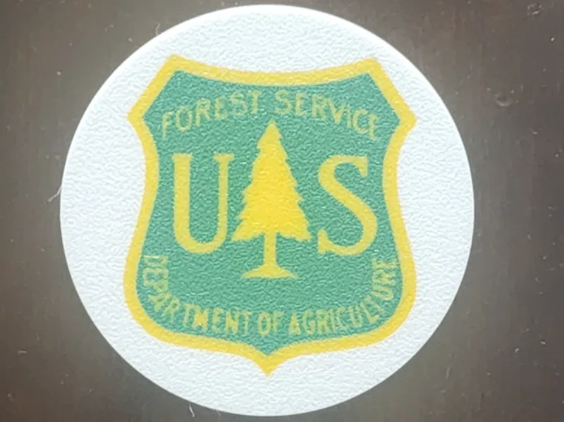 Department of Agriculture Forest Service coaster