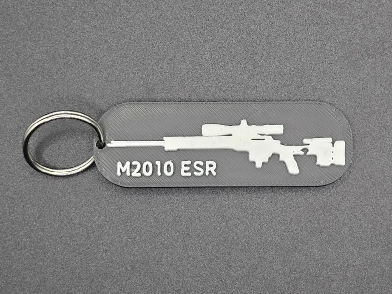 Battlefield 6 M2010 ESR Keychain