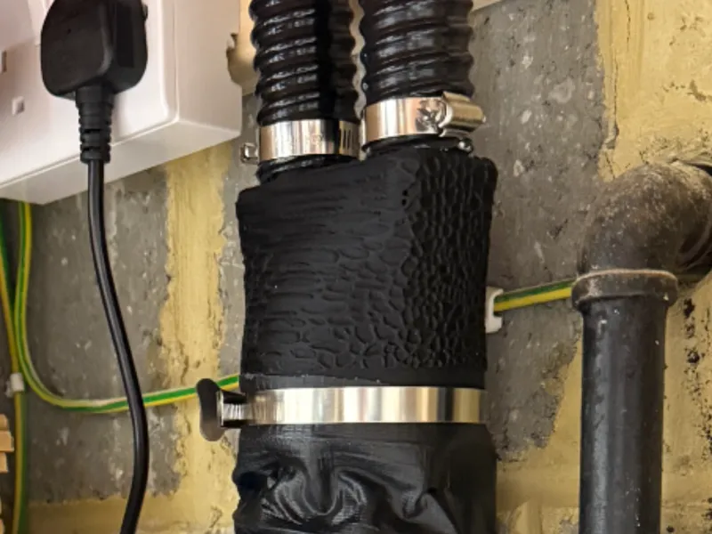 H2C Exhaust Diverter Converter