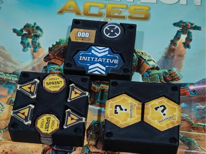 Battltech - Alpha Strike ACES - Token Storage