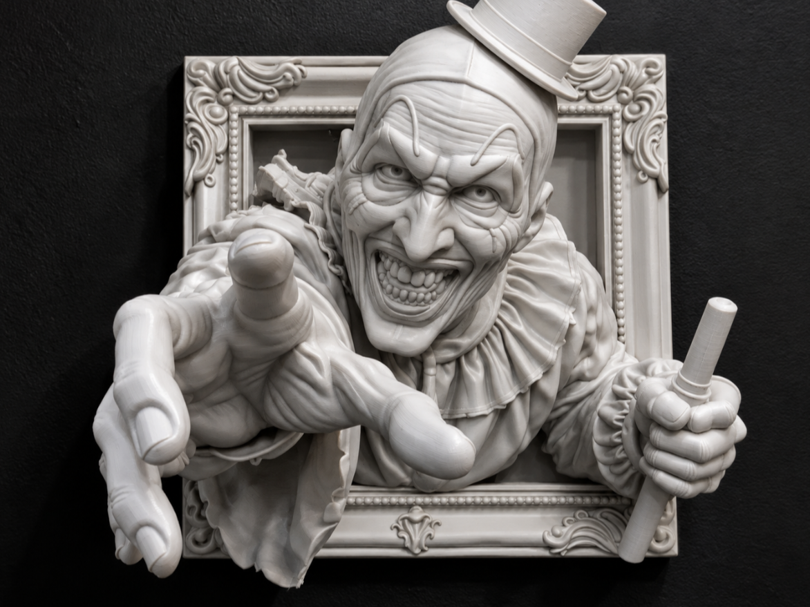ART THE CLOWN – 3D HORROR FRAME EFFECT - 1