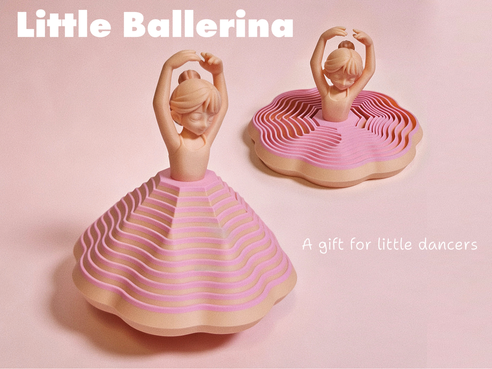 小小芭蕾舞者 3D model
