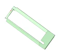 Cover for Turzx screen with tube /cable passthrough
