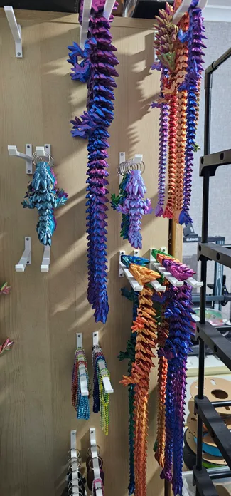 Dragon wall hooks