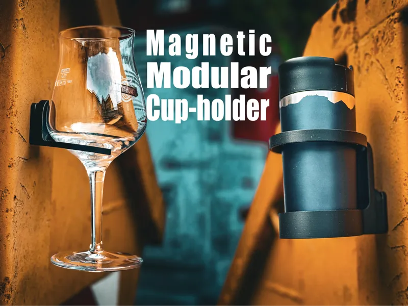 Modularer Magnetischer Becherhalter