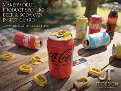 SODA AND BEER CAN INSECT PROTECION CLIP