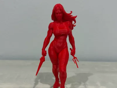 Elektra - Red Ninja