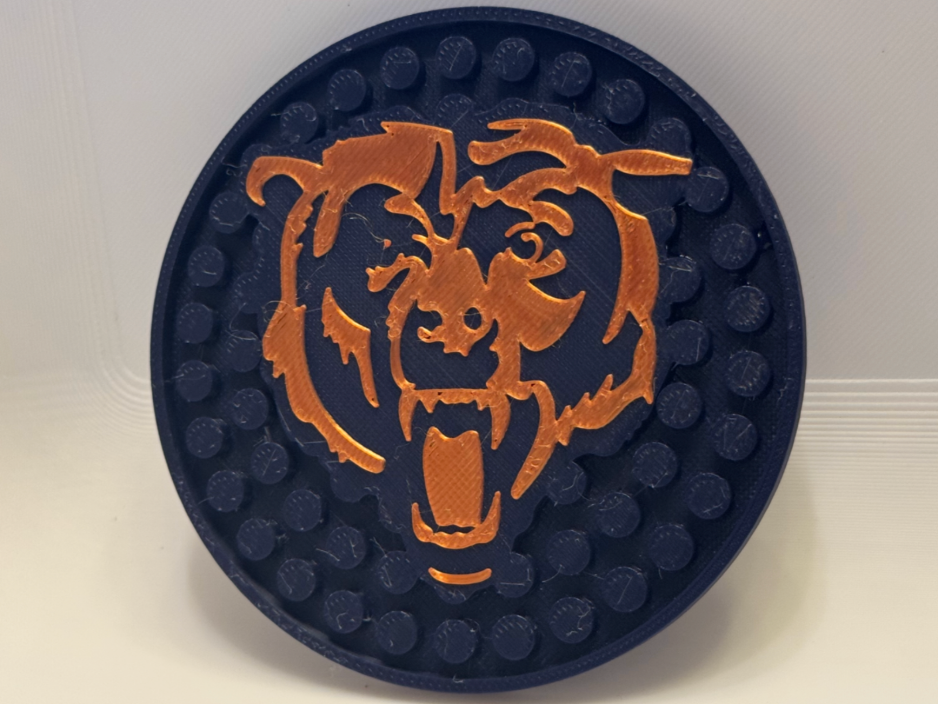 Chicago Bears Anti Drip Coaster Bear Logo 