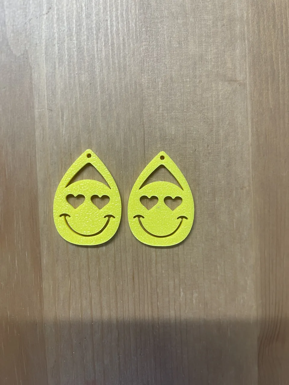Heart Emoji Earrings view 2