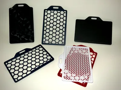 Slim ID Card Holder - Only 3 mm Thick