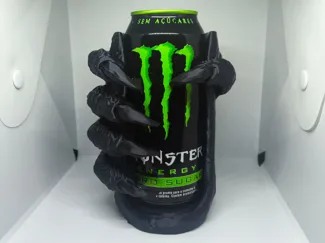 PORTA LATA MONSTER GARRA 3D