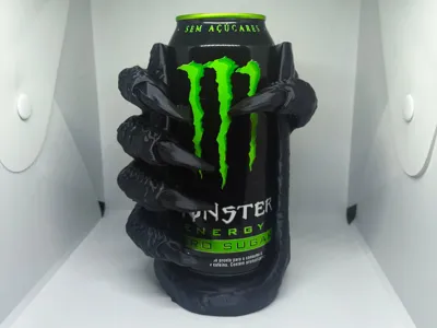MONSTER CLAW 3D CAN HOLDER