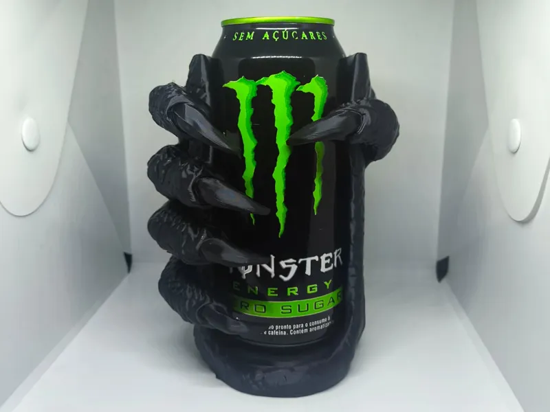 PORTA LATA MONSTER GARRA 3D