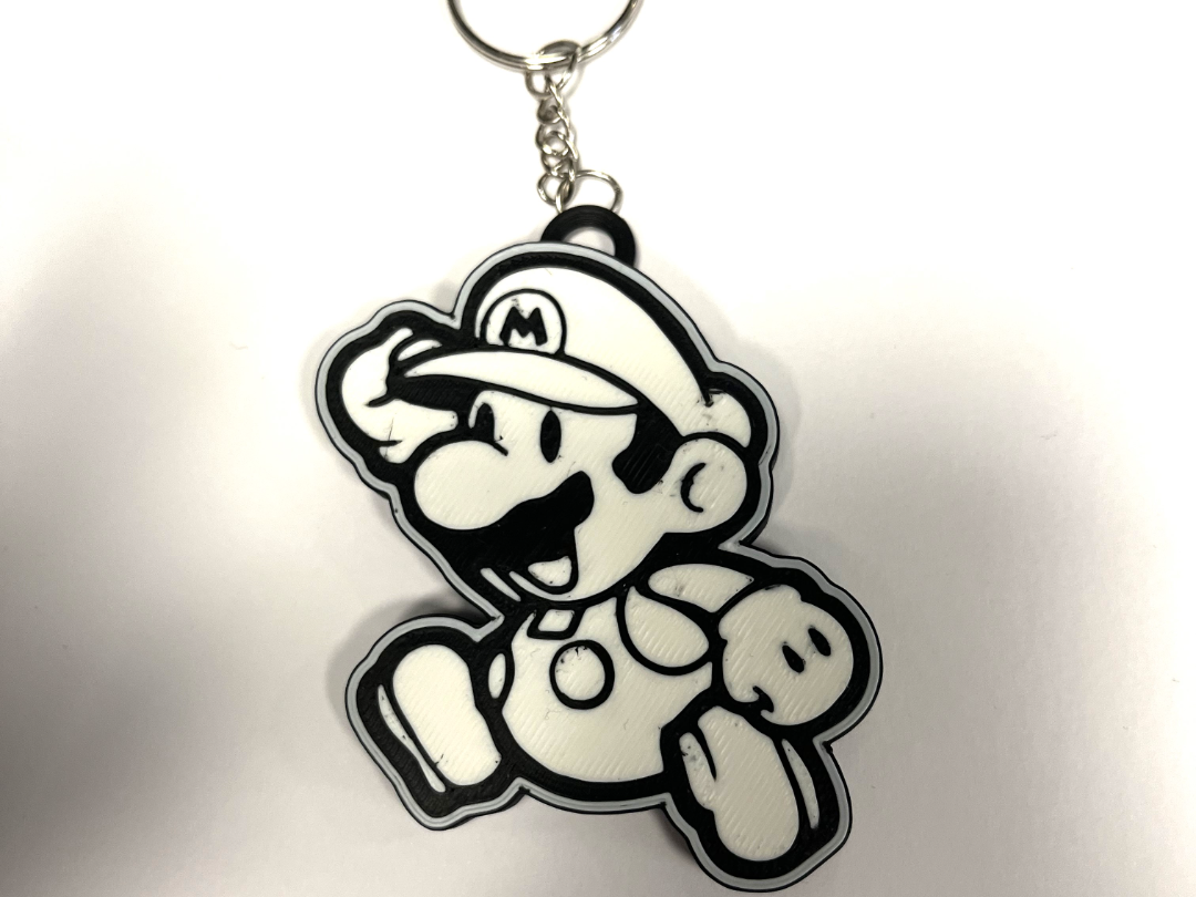 Super Mario keychain