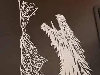 dragon wall art 