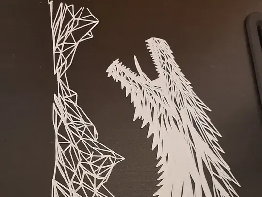 dragon wall art 