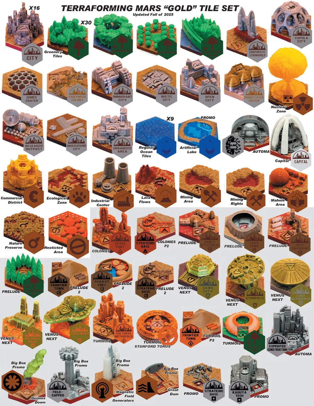 RifRaf Terraforming Mars Tile Storage trays V2 by SMRifRaf MakerWorld ...