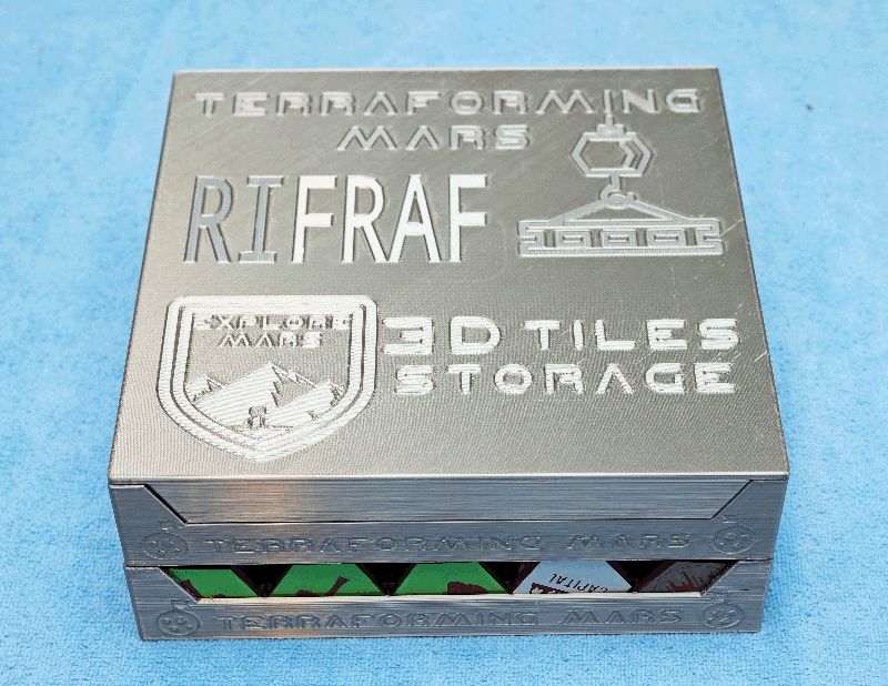 RifRaf Terraforming Mars Tile Storage trays V2