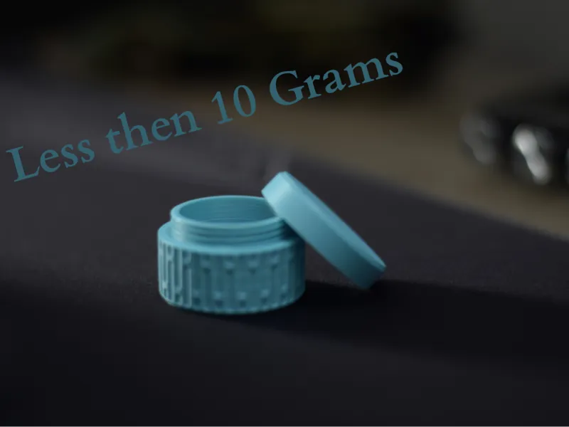 Travel pill box