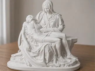Michelangelos Pietà, Maria und Jesus Optimiert!