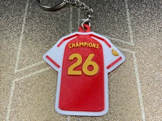Arsenal Champions 2026 Keychain