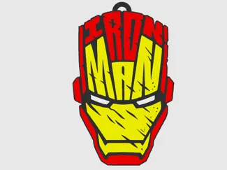 Ironman Keychain