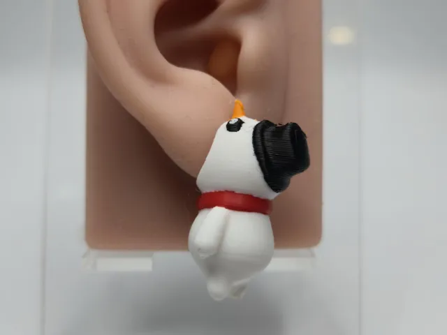 Snowman Chomper Earrings