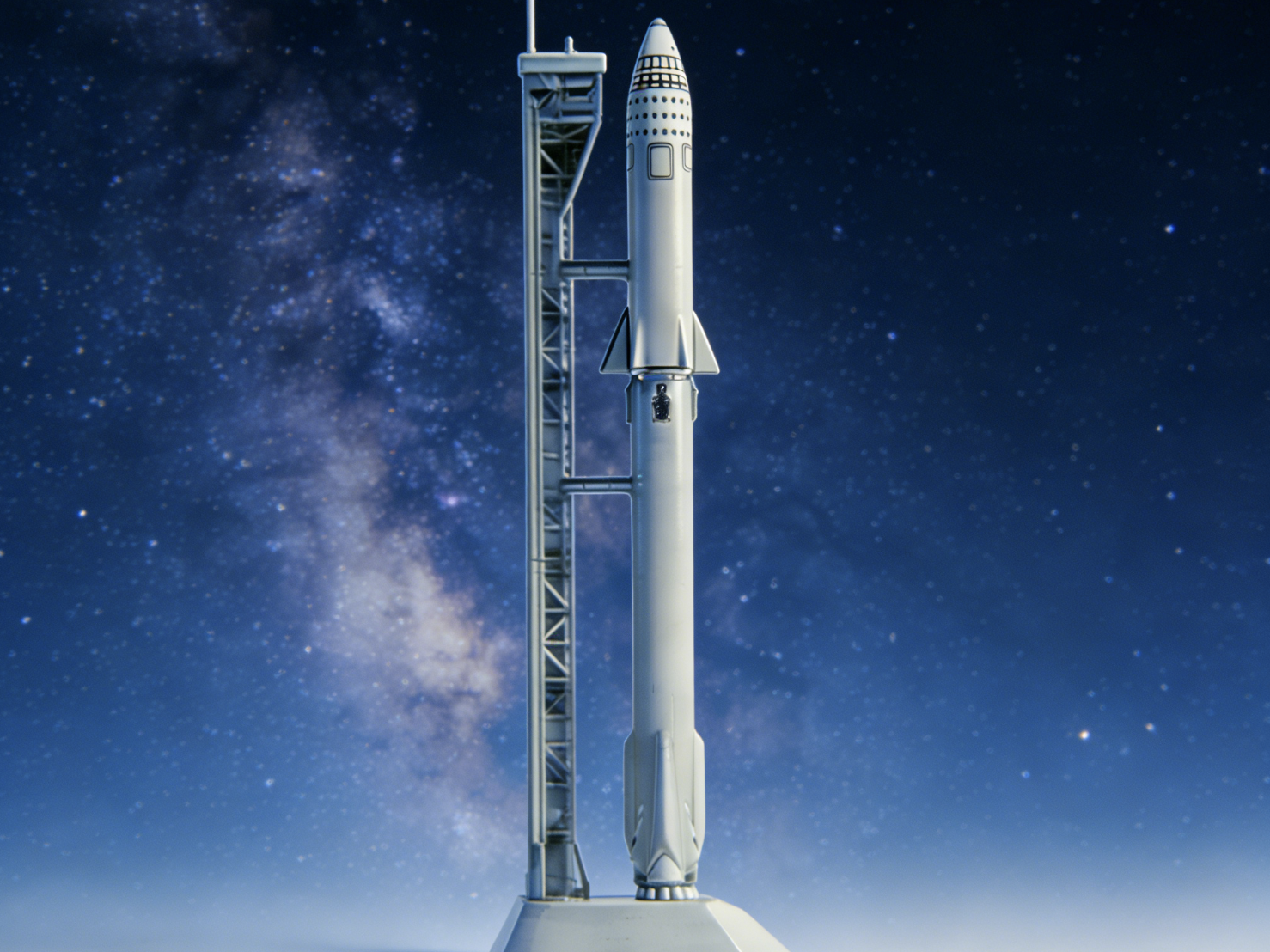 马斯克Elon Musk SpaceX starship星舰发射台