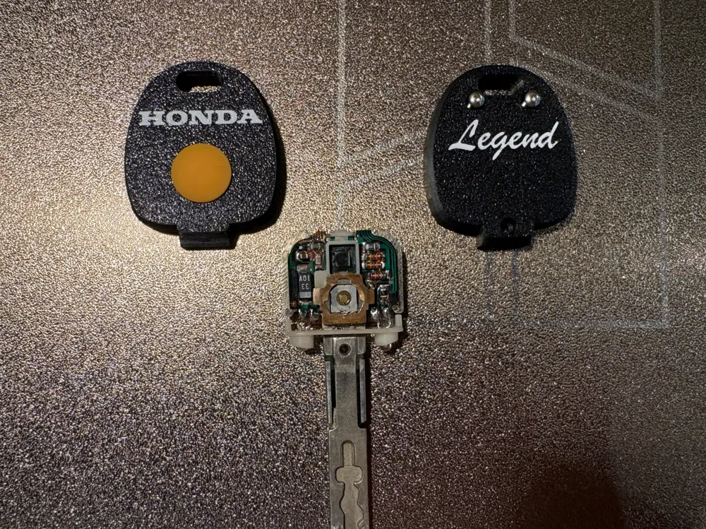 Honda Legend Key – Precision Replacement Housing - Free 3D Print Model ...
