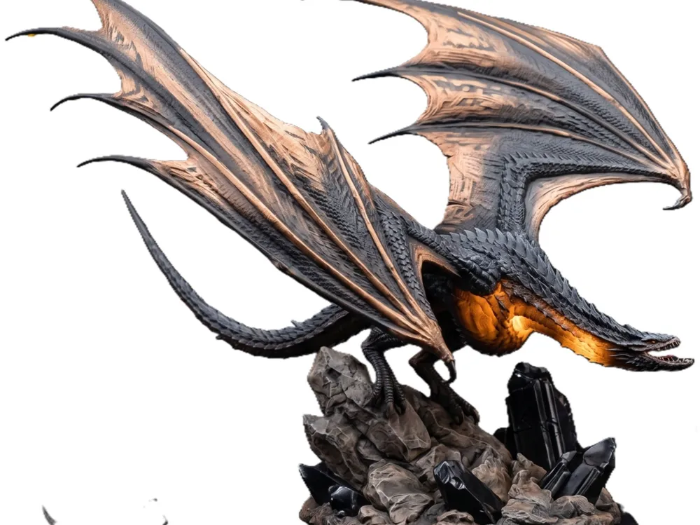 Adorno temático: Sheepstealer – The Wild Dragon of Dragonstone. Referencia del modelo original.