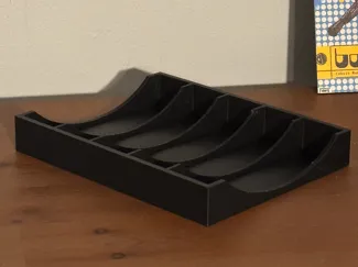 VHS stand with slipcase adapter